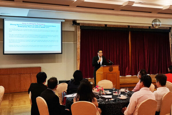 Presentations at the REDAS Members’ Session, held on 11 May 2022 included “Jurong Lake District (JLD) Tourism Development Project”, “Claims relating to Construction Defects - Judges What Say You?”, and “Knight Frank 2022 Wealth Report”.